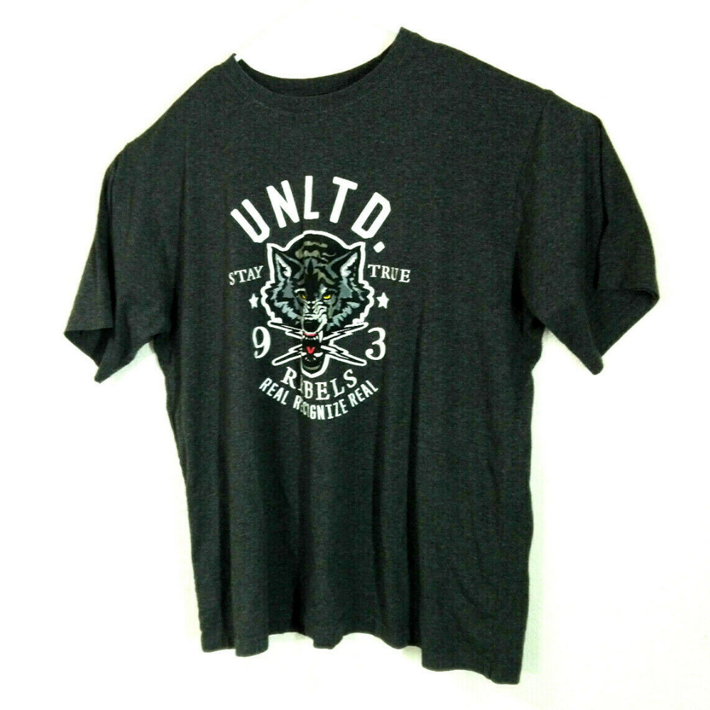 UNLTD Rebel XL Graphic Tee Wolf